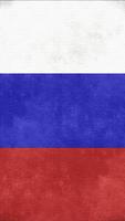 Russia Flag plakat