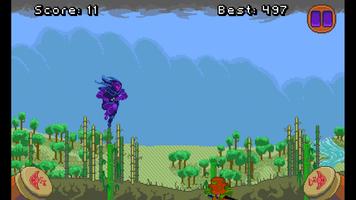 Janin - ninja jumping bamboo - screenshot 1