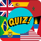 Flag challenge triviaflag quiz icono