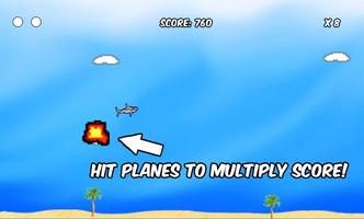 Sky Shark - Retro Arcade Jump capture d'écran 3