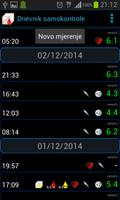 Dnevnik samokontrole dijabetes capture d'écran 1