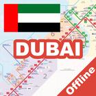 DUBAI METRO TRAM MAP icône