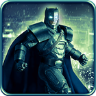 Flying Knight Superhero: Rescue Dark City 3D game icono