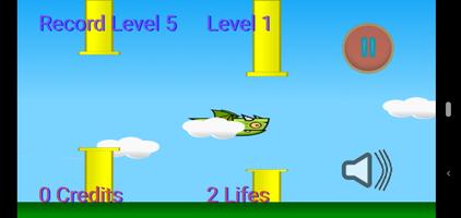 Flappy Dragon capture d'écran 1