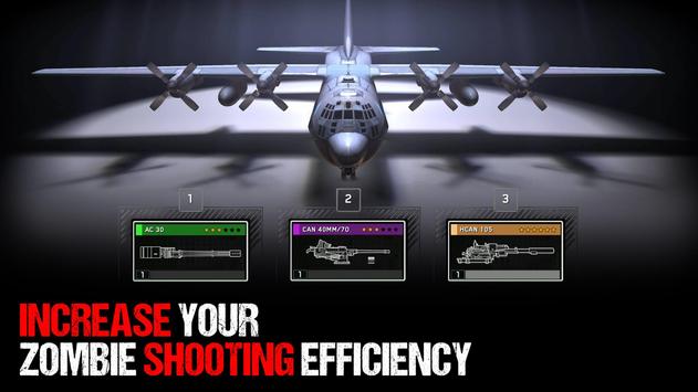 Zombie Gunship Survival الملصق