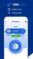 VPN FLARE - SECURE & FAST VPN پوسٹر