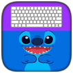 Cute Blue Koala Keyboard Theme