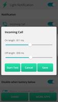 برنامه‌نما Flash Alert on Call and SMS عکس از صفحه
