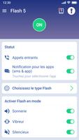 Alerte Flash sur Appels et SMS capture d'écran 2