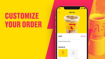 برنامه‌نما Flash Coffee عکس از صفحه