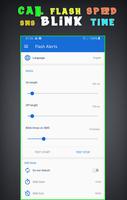برنامه‌نما Flash blink on Call color عکس از صفحه
