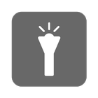 flashlight simple أيقونة