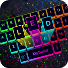 LED-keyboard: font, emoji, RGB-icoon