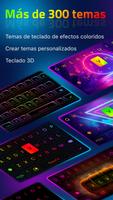 LED Keyboard: Colorful Backlit Poster