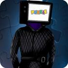 TV Woman Puzzle Game icon