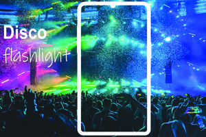 Disco Light LED Color light poster