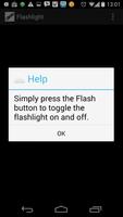 Flashlight on your phone capture d'écran 1