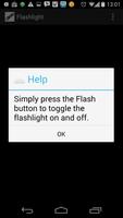 Flashlight on your phone screenshot 1