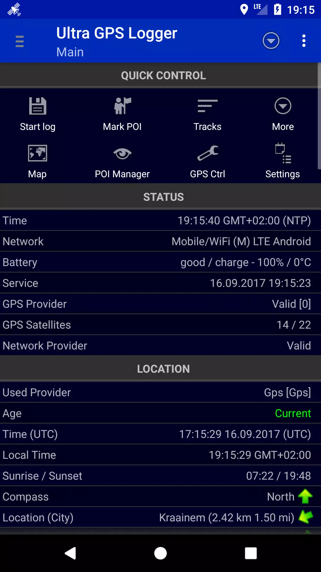 Ultra GPS Logger APK for Android Download