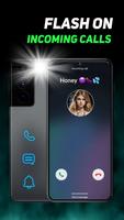 Flashlight Phone Call captura de pantalla 1