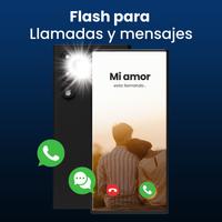 Flash Alert: Flashlight & SMS Poster