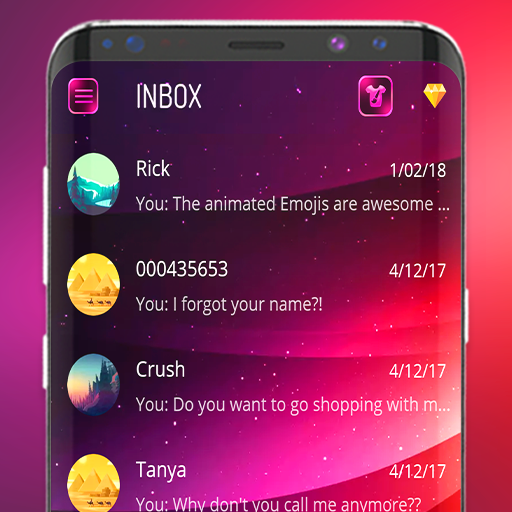 SMS en color para messenger