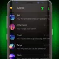 Black SMS Theme
