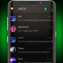 Dark mode SMS theme APK