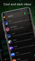 Dark mode SMS theme-poster