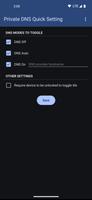 Private DNS Quick Setting Ekran Görüntüsü 1