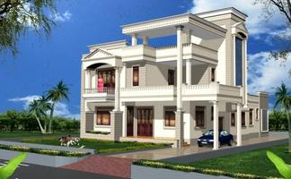 Home Exterior Design پوسٹر