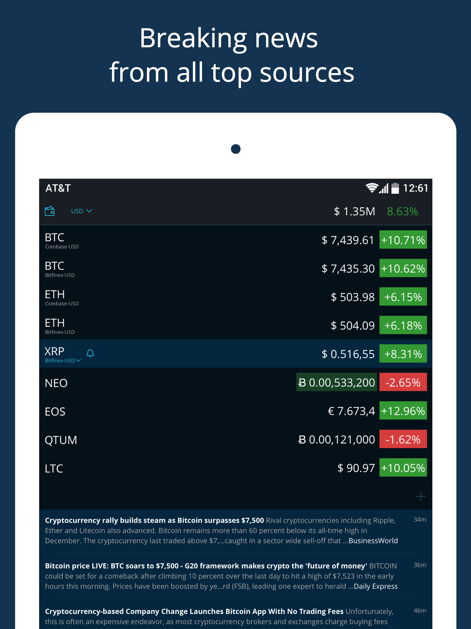 HODL - Real-Time Crypto Tracker APK 5.17 Download for ...