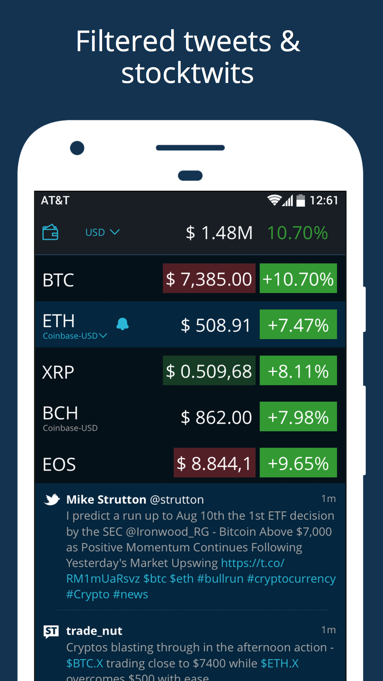 HODL - Real-Time Crypto Tracker APK 5.18 für Android ...