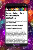 kiss fm madrid screenshot 2
