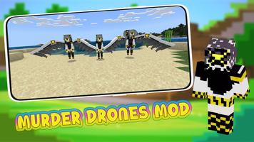 Murder Drones Mod For MCPE Affiche