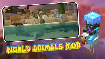World Animals Mod For MCPE capture d'écran 3