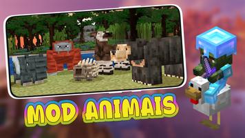 Mod de animais para Minecraft Cartaz