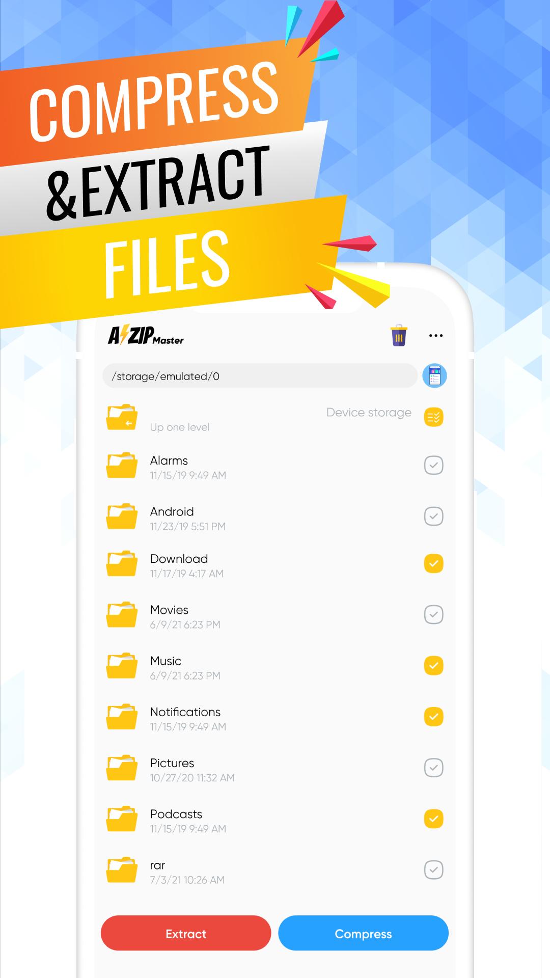 AZİPS. Android FS_Master.zip. Zip masters