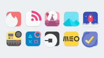 Flat Evo - Icon Pack 截圖 2