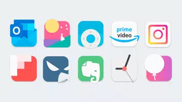 Flat Evo - Icon Pack 截圖 3