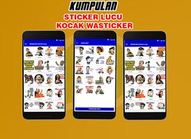 Kumpulan Sticker Lucu Ngakak Lengkap WAStickerApps captura de pantalla 1
