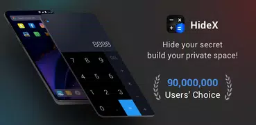HideX: Calculator Photo Vault, App Lock, App Hider