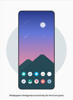 Flat Pie - Icon Pack capture d'écran 2