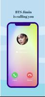 BTS Jimin Video Call and Chat capture d'écran 2