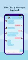 3 Schermata BTS Jungkook Video Call - Chat