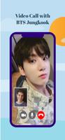 BTS Jungkook Video Call - Chat پوسٹر