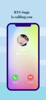 BTS Suga Video Call and Chat capture d'écran 2