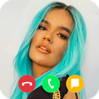 Karol G Video Call and Chat آئیکن