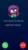 Doki Doki Bad Ending fnf call captura de pantalla 2