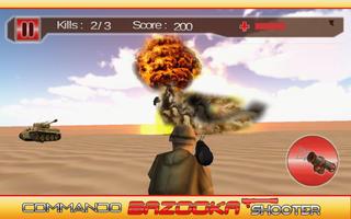 Commando Bazooka Shooter स्क्रीनशॉट 1